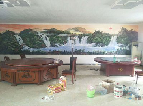  邓州墙绘-写实风景