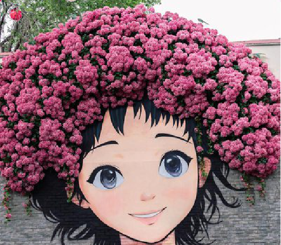  邓州墙体彩绘-网红墙打卡