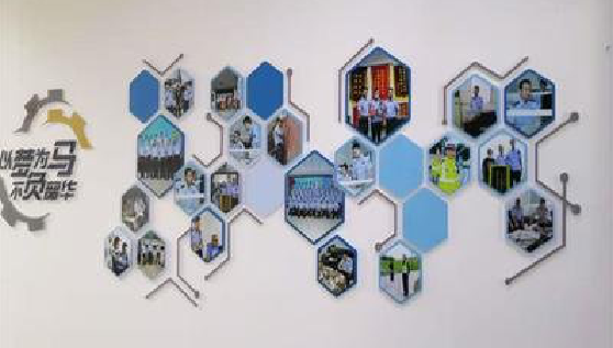  邓州文化墙最常见的做法。