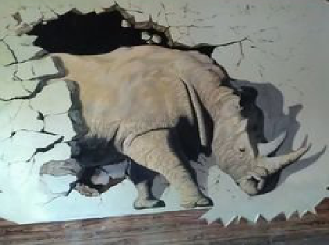  邓州在墙绘中，如何绘制3D效果？