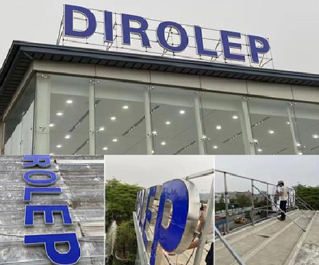  邓州楼顶发光字安装的注意事项。